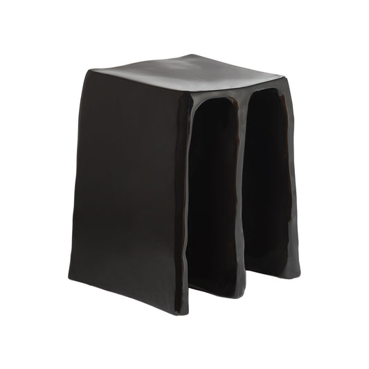 Chouchou Hocker/Beistelltisch H 43cm Schwarz
