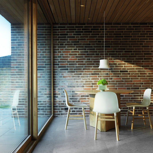 Form Stuhl Gestell Eiche Schwarz