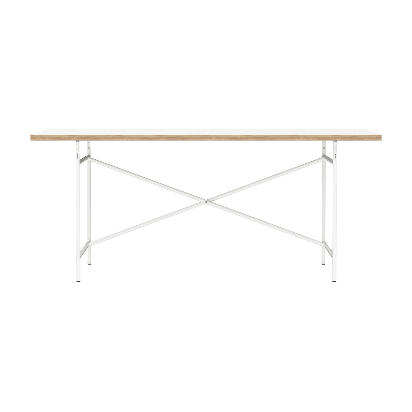Eiermann 2 Tisch 160x90x66cm Gestell exzentrisch 100x66cm Weiß