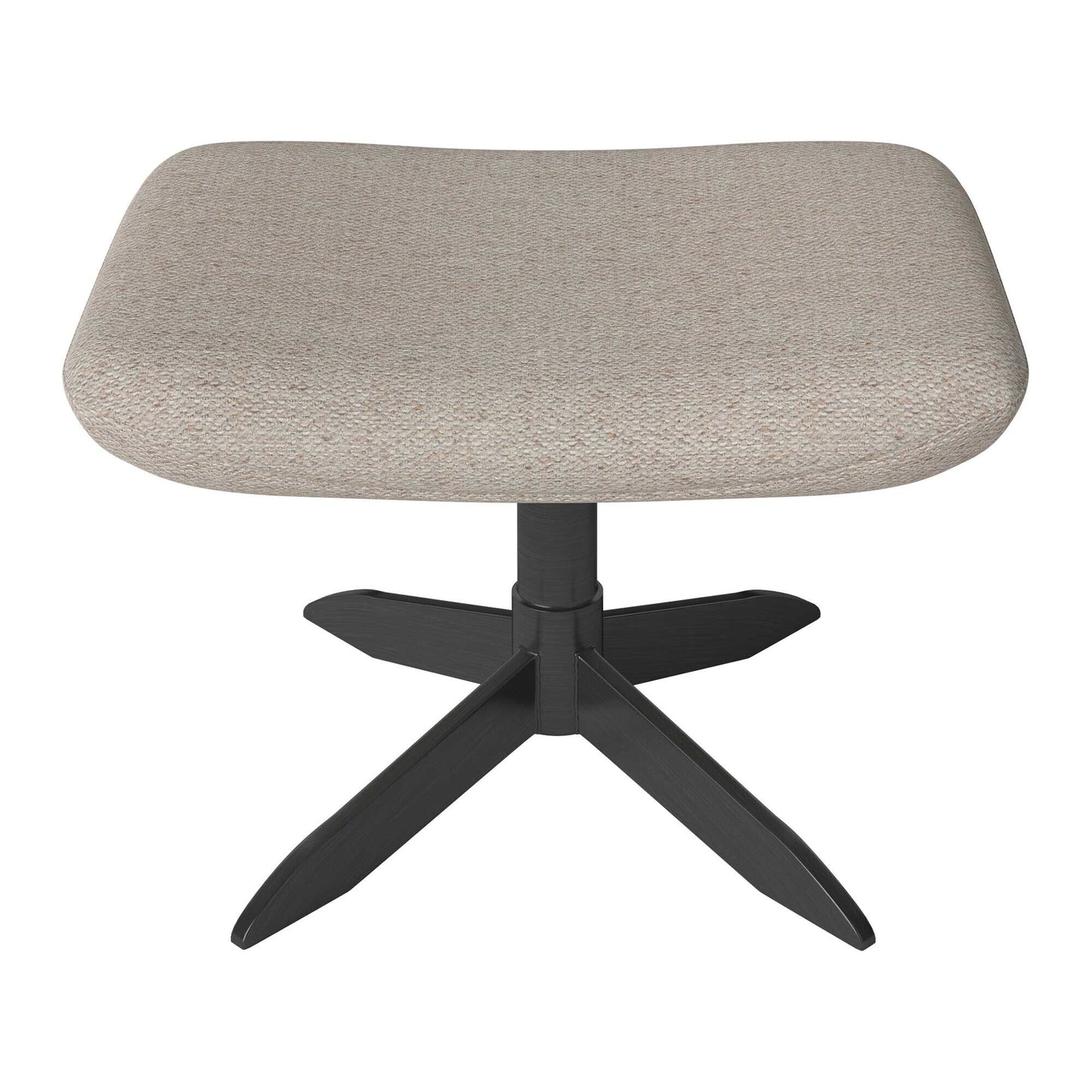 Saga Hocker Gestell schwarz Schwarz