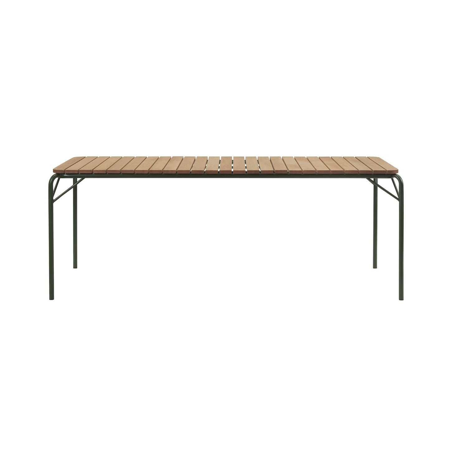 Vig Gartentisch Holz 90x200cm Dunkelgrün