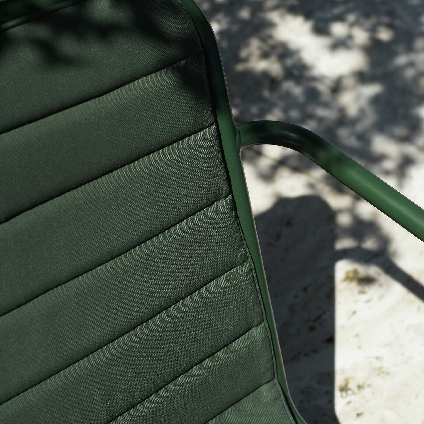 Vig Gartenloungestuhl Schwarz