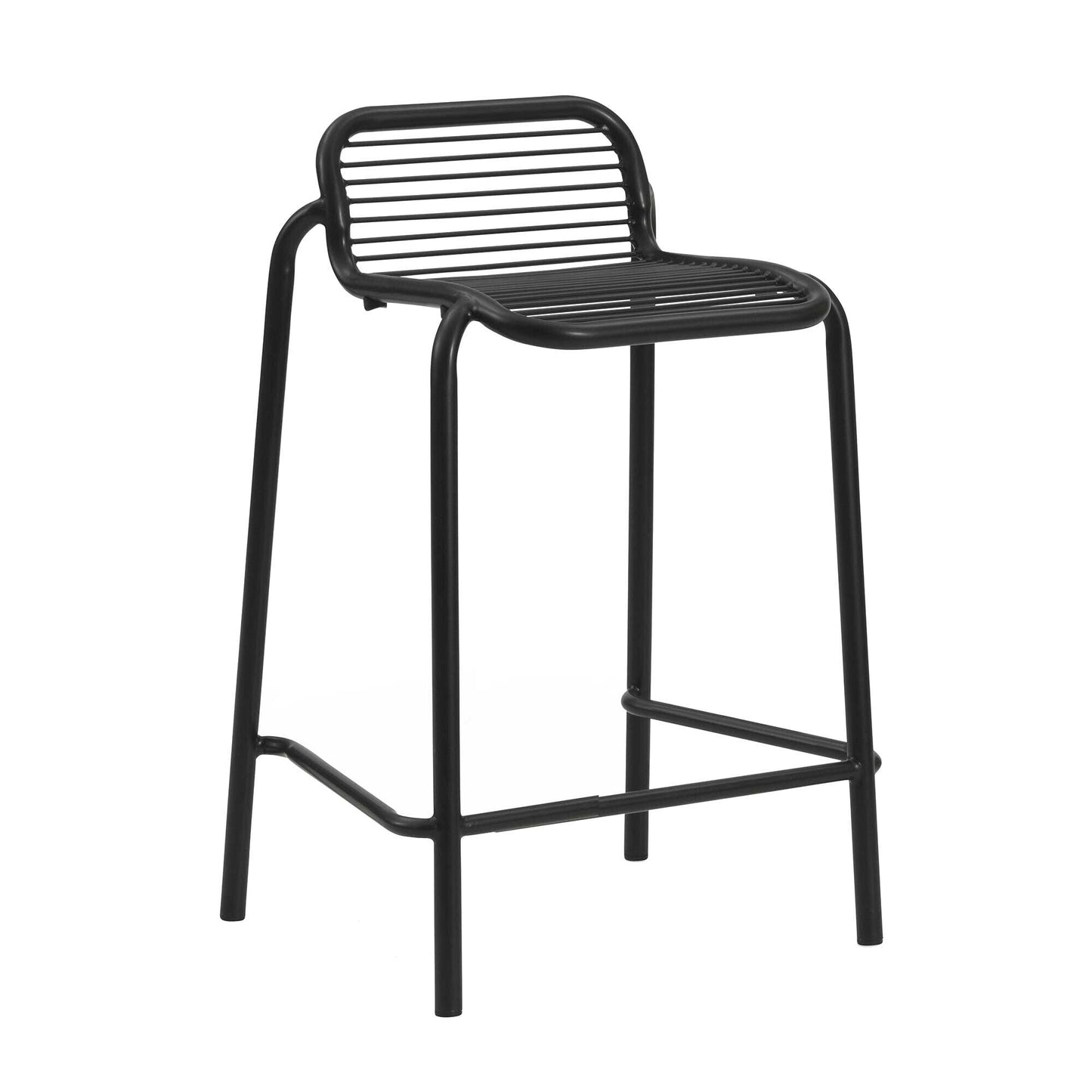 Vig Gartenbarstuhl 65cm Schwarz