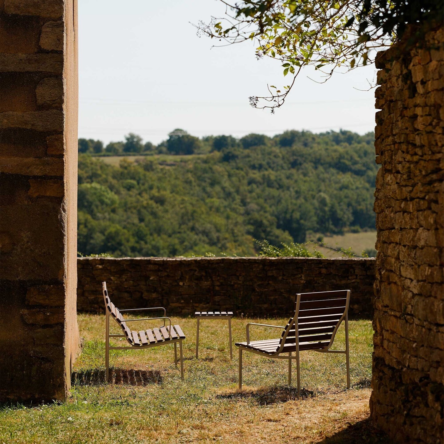 Traverse Gartenhocker Natur