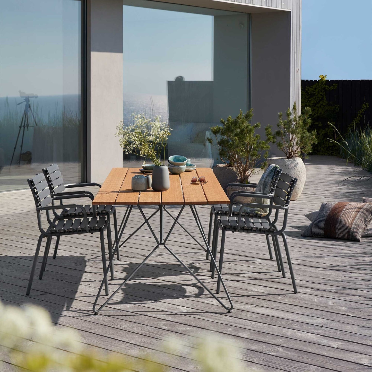 Sketch Outdoor Tisch 160x88xm Weiß