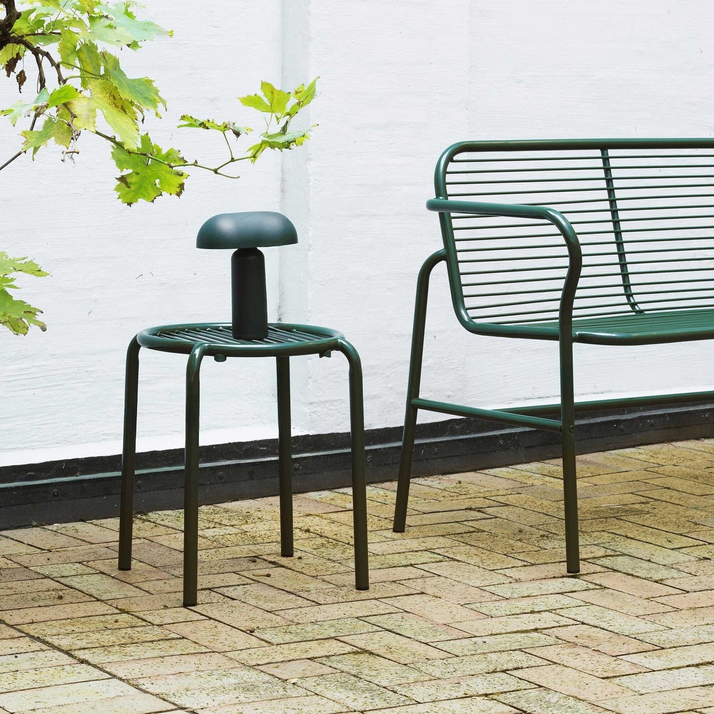 Vig Gartenhocker Schwarz