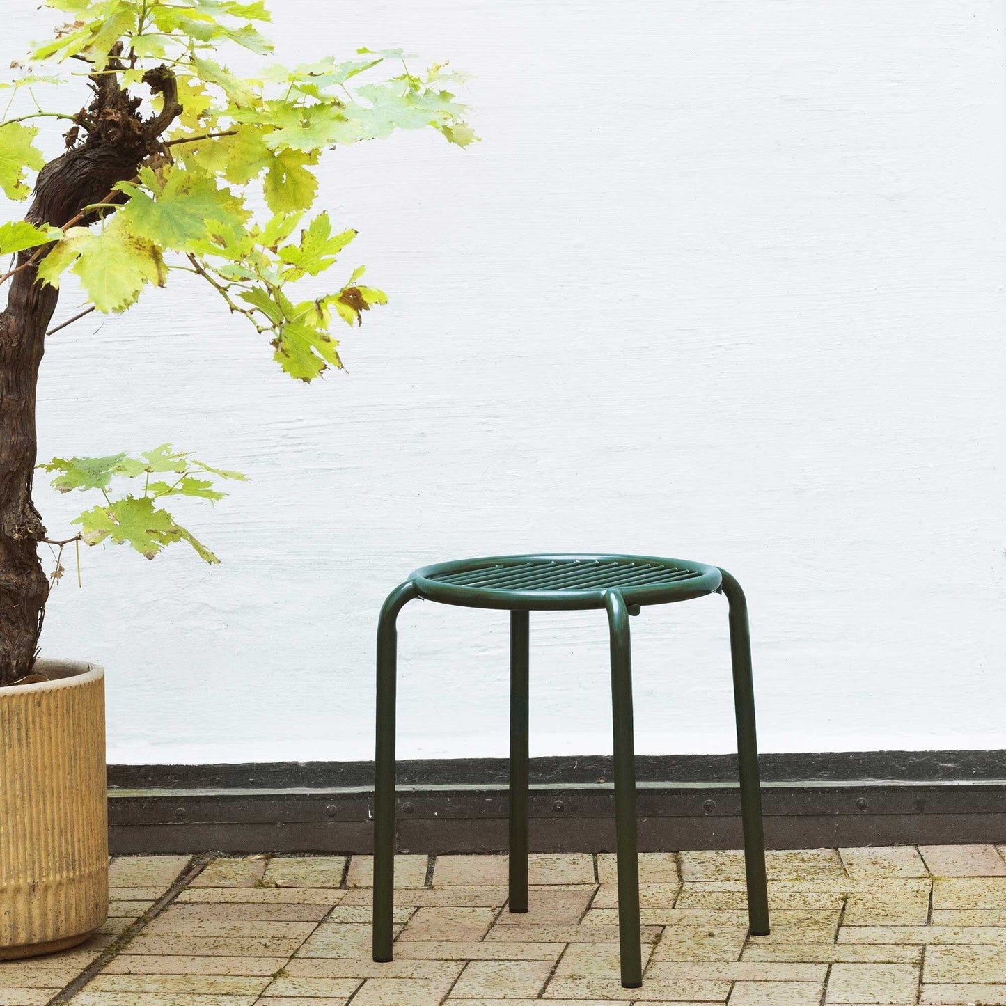 Vig Gartenhocker Schwarz