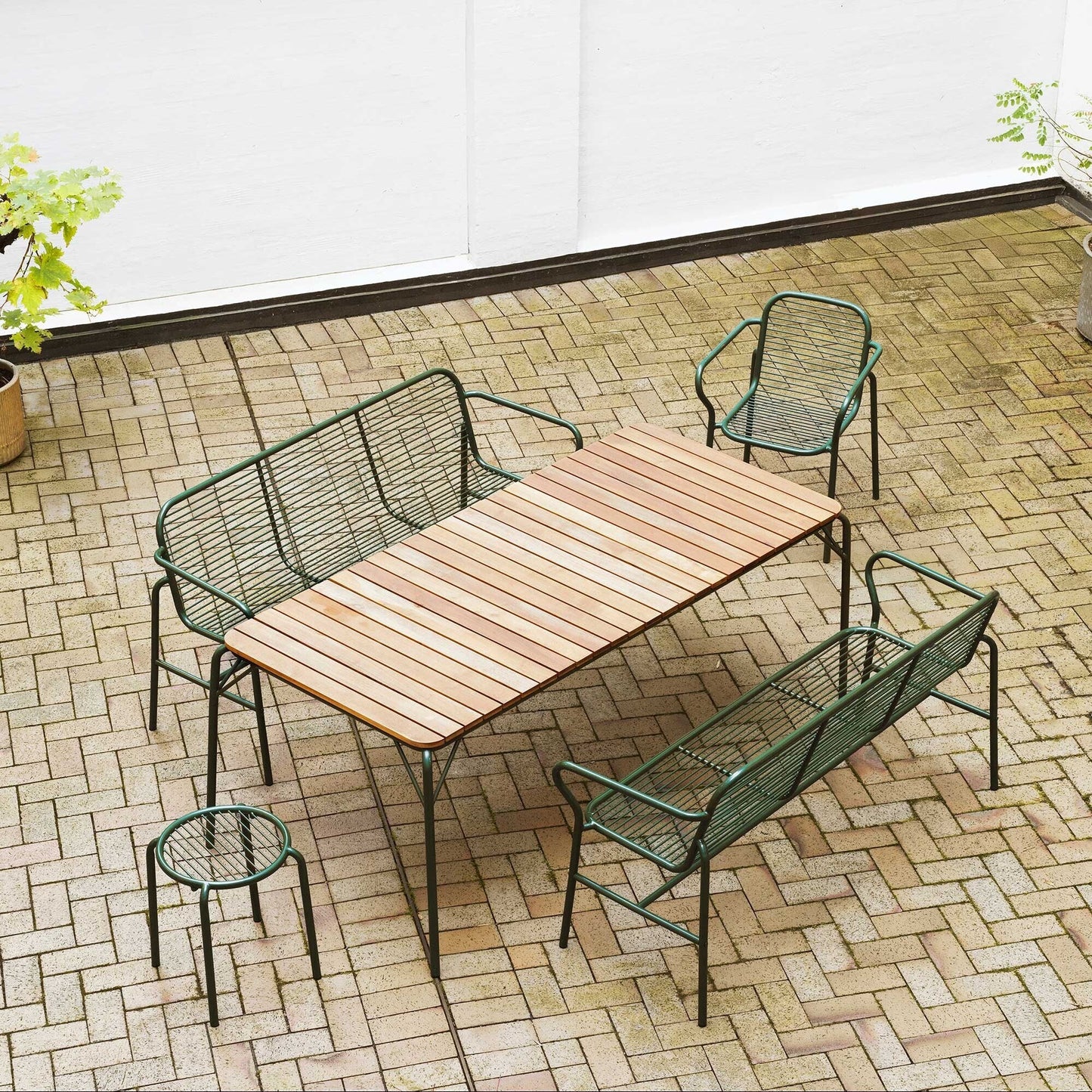 Vig Dining Gartenbank Natur