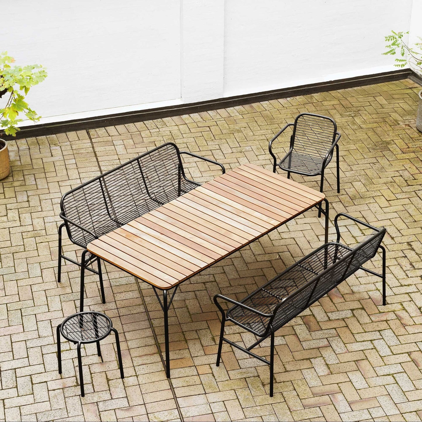 Vig Dining Gartenbank Natur