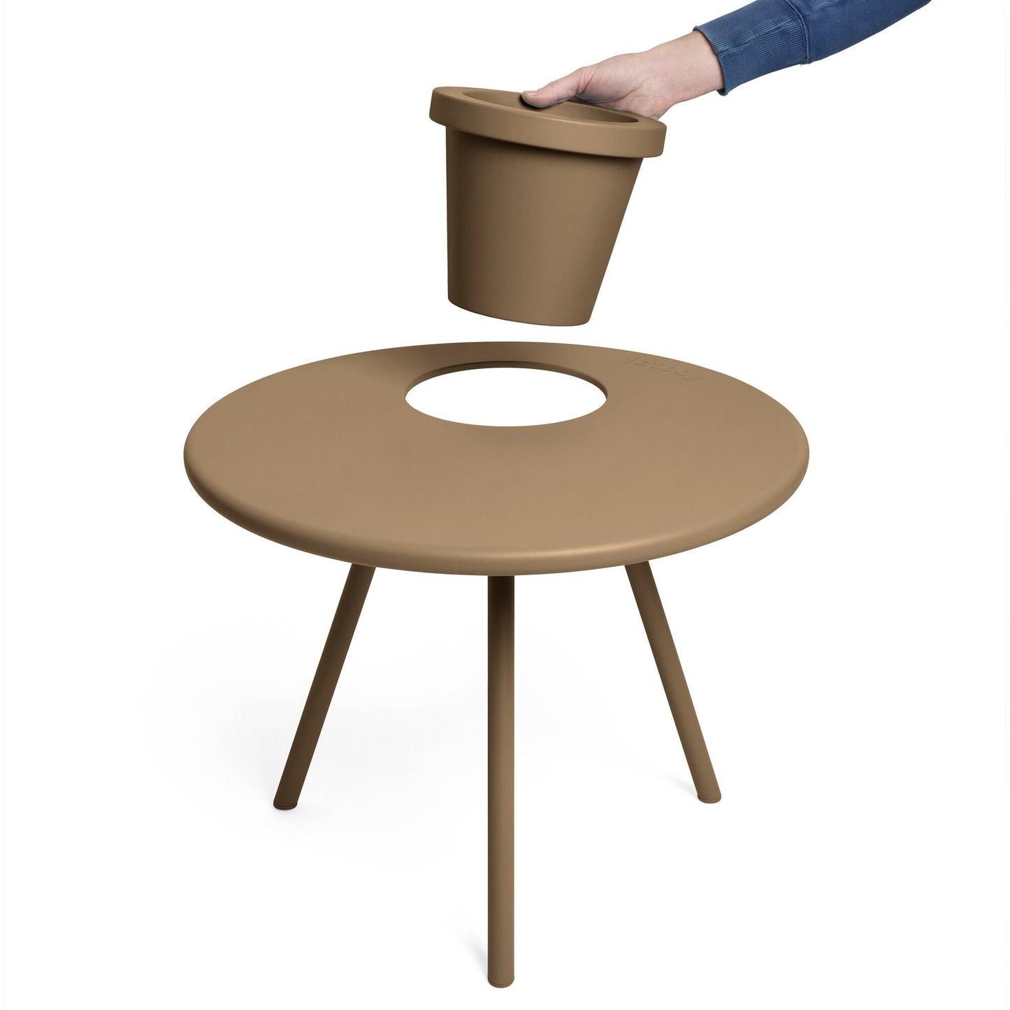 Bakkes Beistelltisch Mochaccino