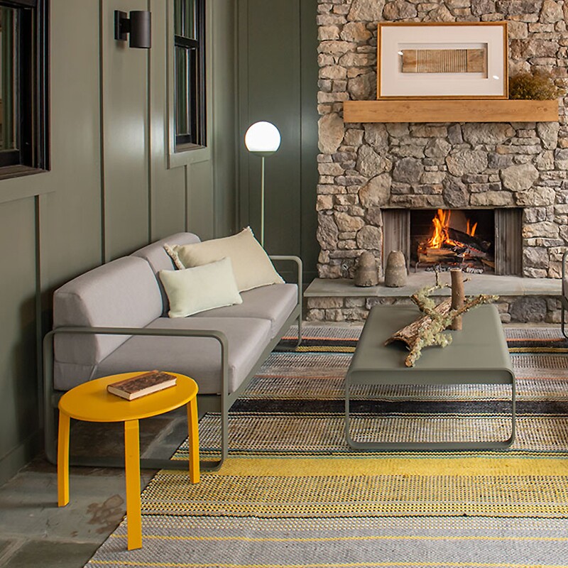 Bellevie Outdoor 2-Sitzer Sofa Weiß