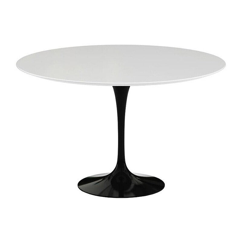 Saarinen Gartentisch Ø120cm Schwarz