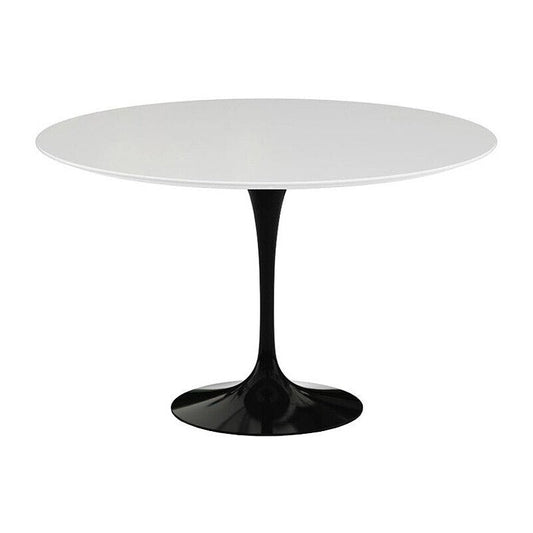 Saarinen Gartentisch Ø120cm Schwarz