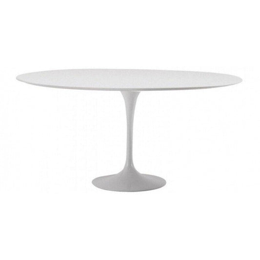 Saarinen Esstisch Ø137cm Weiß