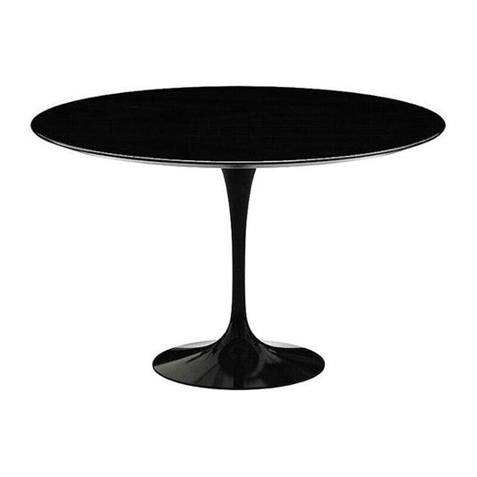 Saarinen Esstisch Ø107cm Schwarz