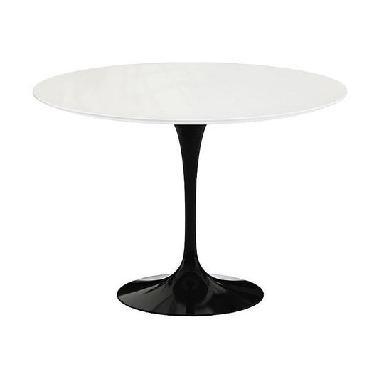 Saarinen Gartentisch Ø107cm Schwarz