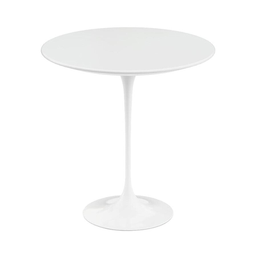 Saarinen Beistelltisch Ø 51cm Weiß