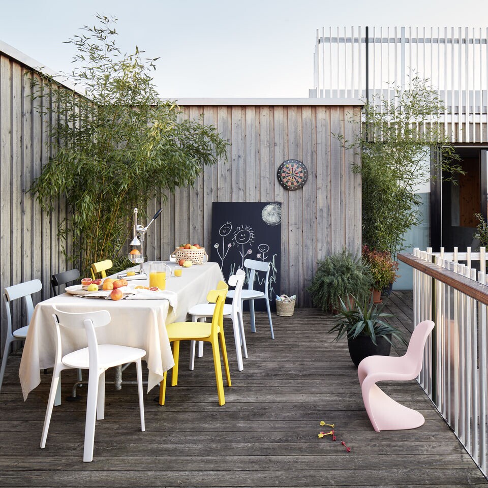 Panton Junior Chair Weiß