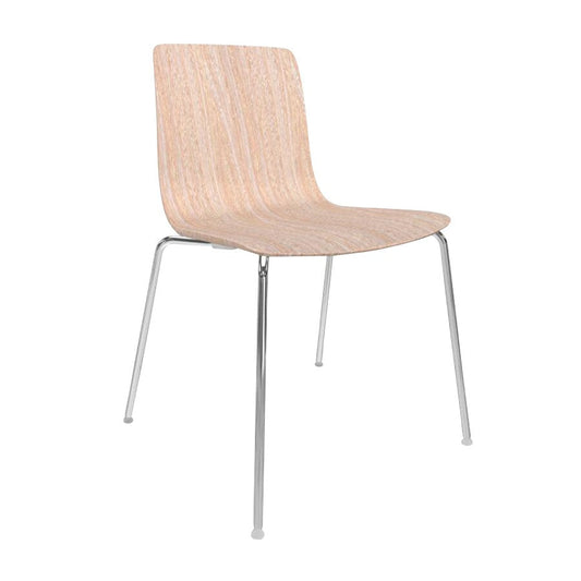 Aava 3906 Stuhl Gestell verchromt Natur