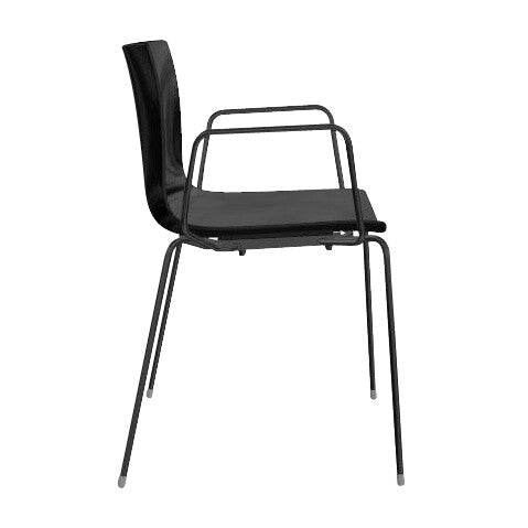 Catifa 46 0251 Armlehnstuhl einfarbig schwarz Schwarz