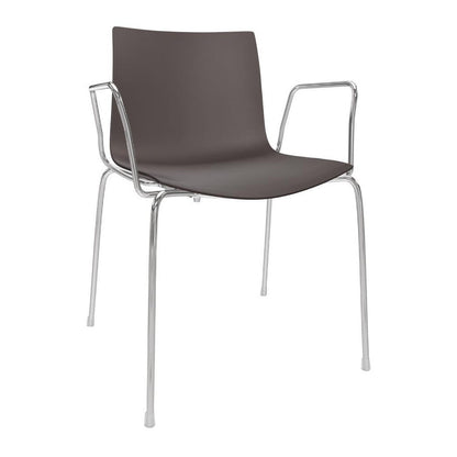 Catifa 46 0251 Armlehnstuhl einfarbig Gestell Chrom