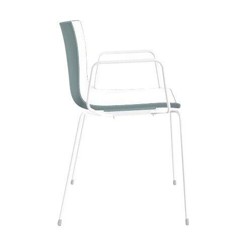 Catifa 46 0251 Armlehnstuhl zweifarbig weiß Weiß