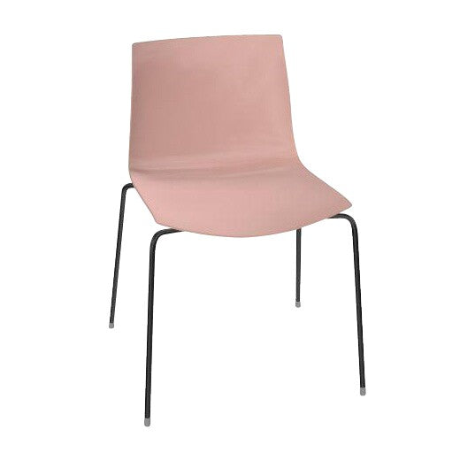 Catifa 46 0251 Stuhl einfarb. Gestell schwarz Schwarz