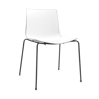 Catifa 46 0251 Stuhl zweifar. Gestell schwarz Schwarz