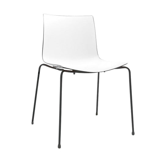 Catifa 46 0251 Stuhl zweifar. Gestell schwarz Schwarz