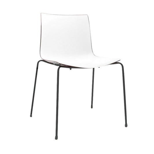 Catifa 46 0251 Stuhl zweifar. Gestell schwarz Schwarz