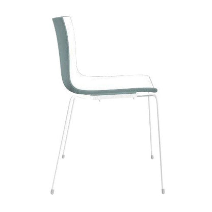 Catifa 46 0251 Stuhl zweifarbig Gestell weiß Weiß