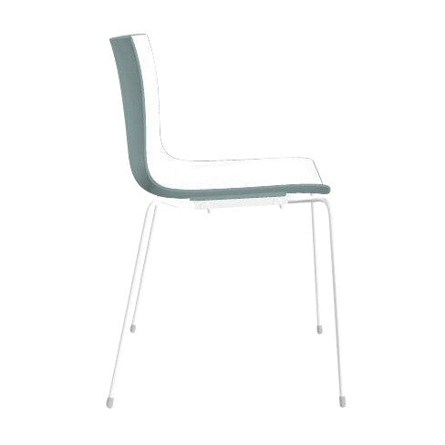 Catifa 46 0251 Stuhl zweifarbig Gestell weiß Weiß