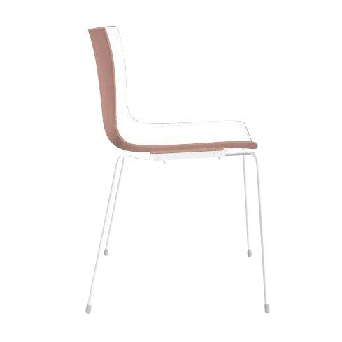 Catifa 46 0251 Stuhl zweifarbig Gestell weiß Weiß