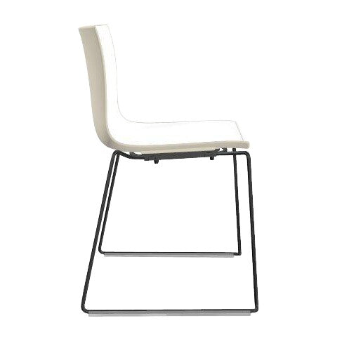Catifa 46 0278 Stuhl zweifarbig Kufe schwarz Schwarz