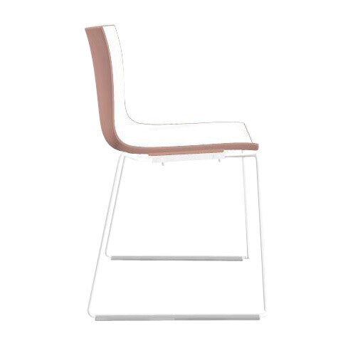 Catifa 46 0278 Stuhl zweifarbig Kufe weiß Weiß