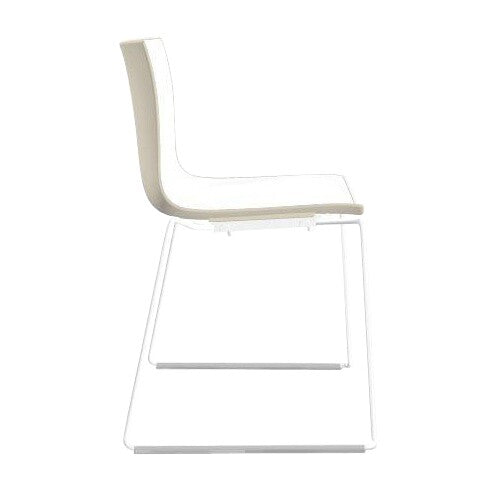 Catifa 46 0278 Stuhl zweifarbig Kufe weiß Weiß