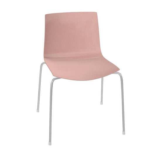 Catifa 46 Stuhl einfarbig Gestell Chrom