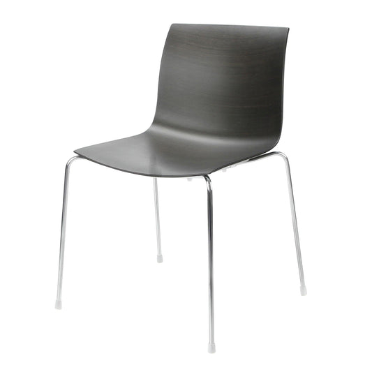 Catifa 46 Stuhl einfarbig Gestell Chrom