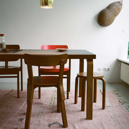 E60 Hocker Gestell gebeizt