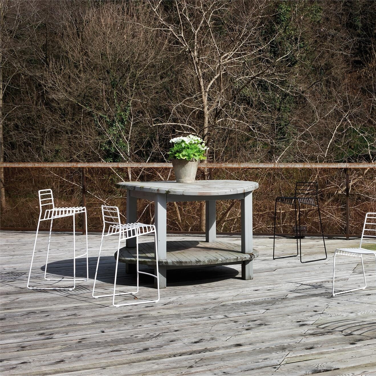 Park Barhocker Schwarz