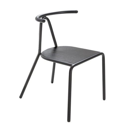 Toro Stuhl Sitzfläche Esche Schwarz