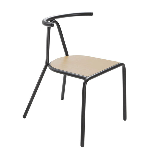 Toro Stuhl Sitzfläche Esche Schwarz