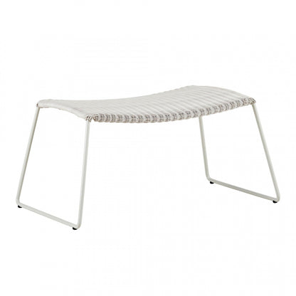 Breeze Gartenhocker Weiß