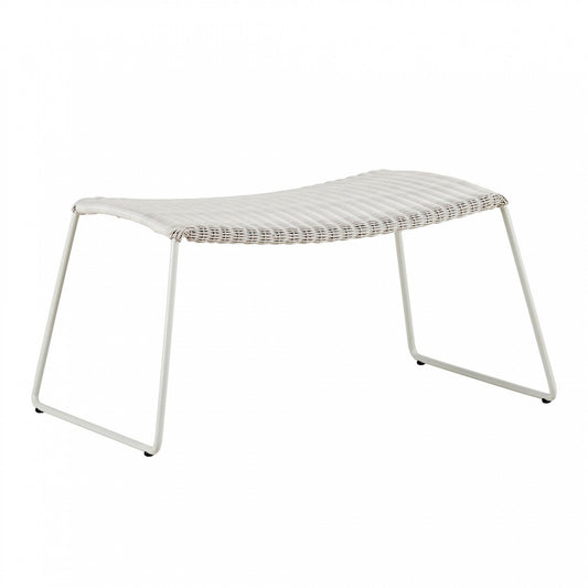 Breeze Gartenhocker Weiß