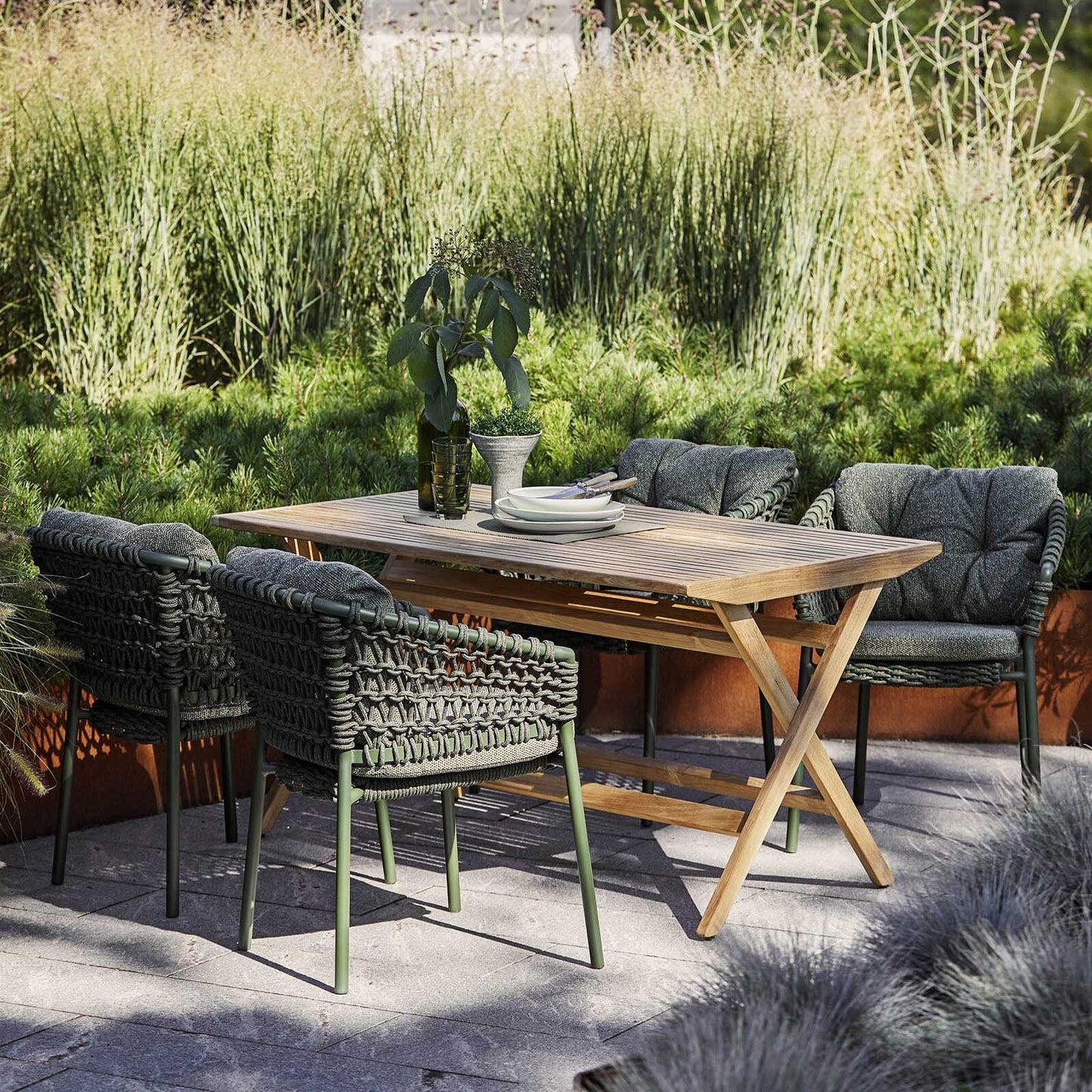 Flip Gartentisch klappbar 140x80cm