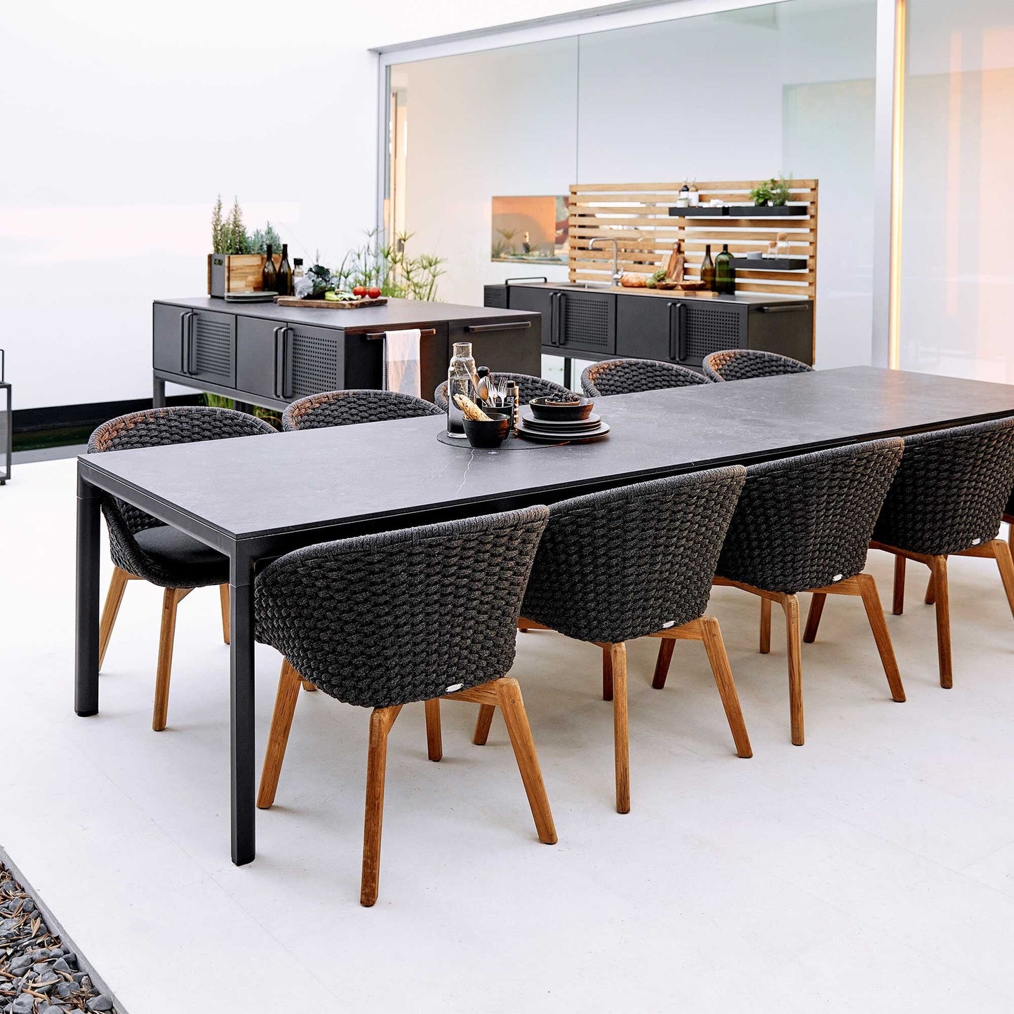 Peacock Gartenarmlehnstuhl