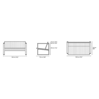 BK12 Gartensofa