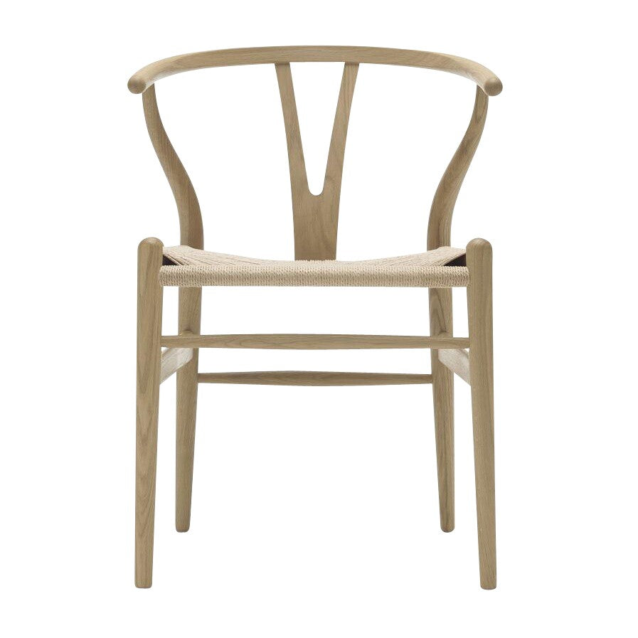 CH24 Wishbone Chair Gestell Eiche Schwarz