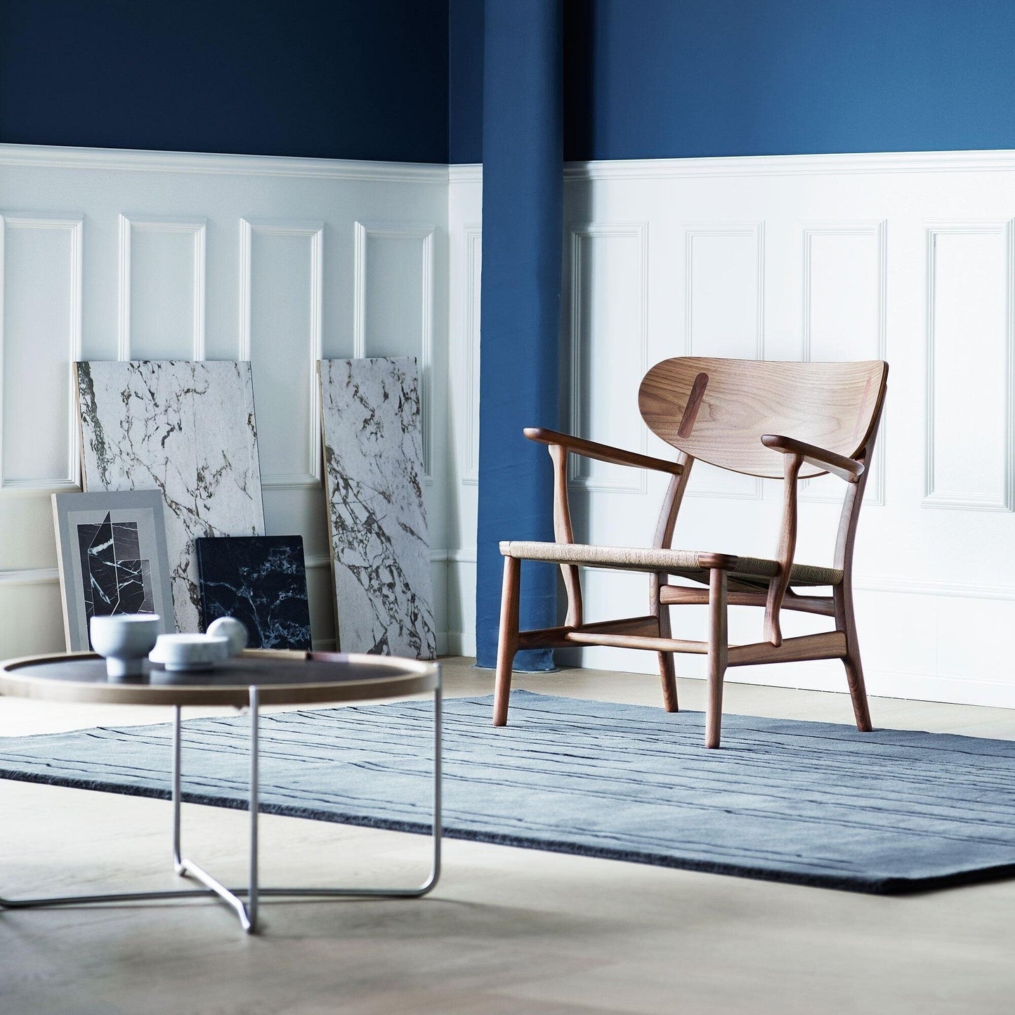 Carl Hansen CH417 Beistelltisch/Tabletttisch Schwarz