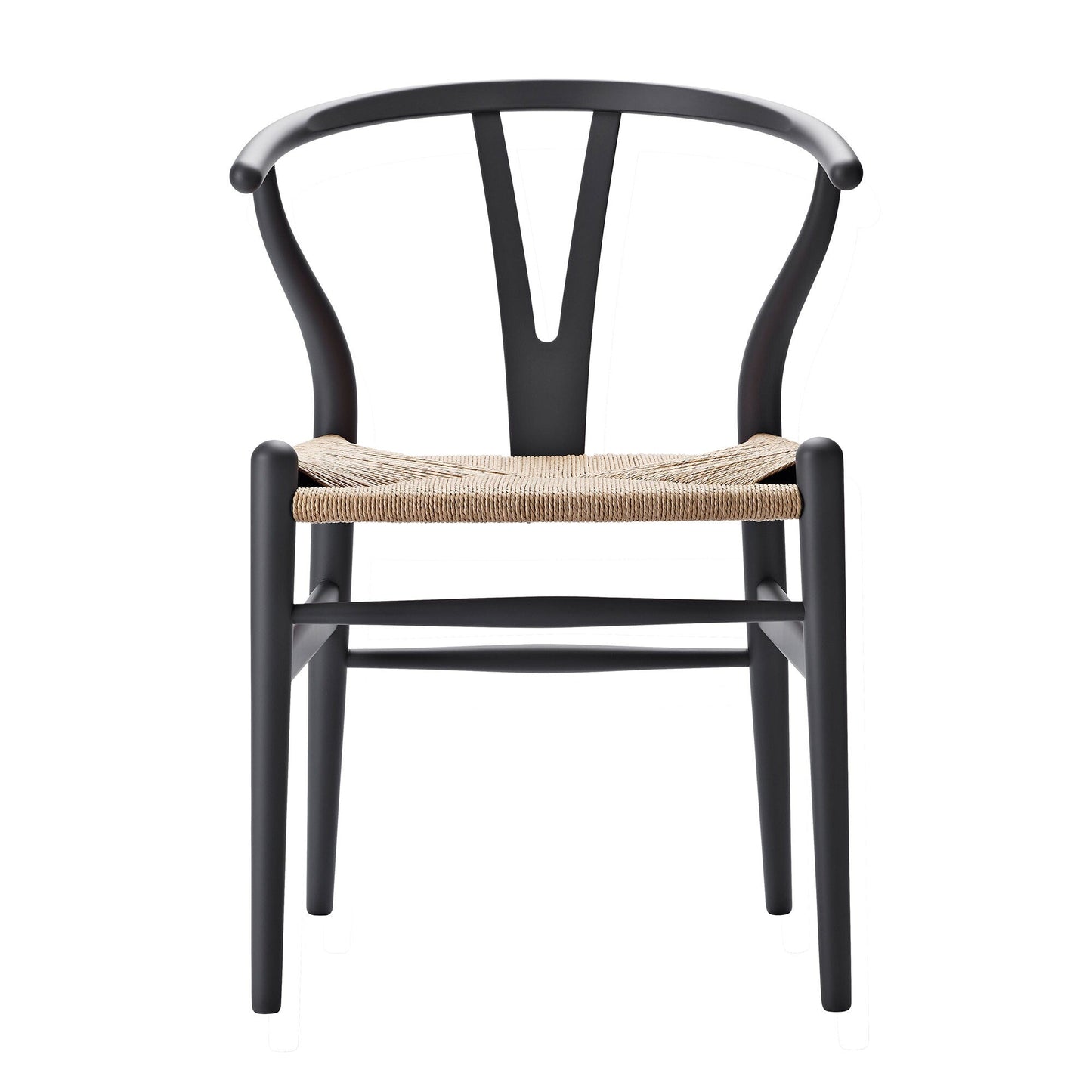 CH24 Soft Wishbone Chair Gestell Buche Natur